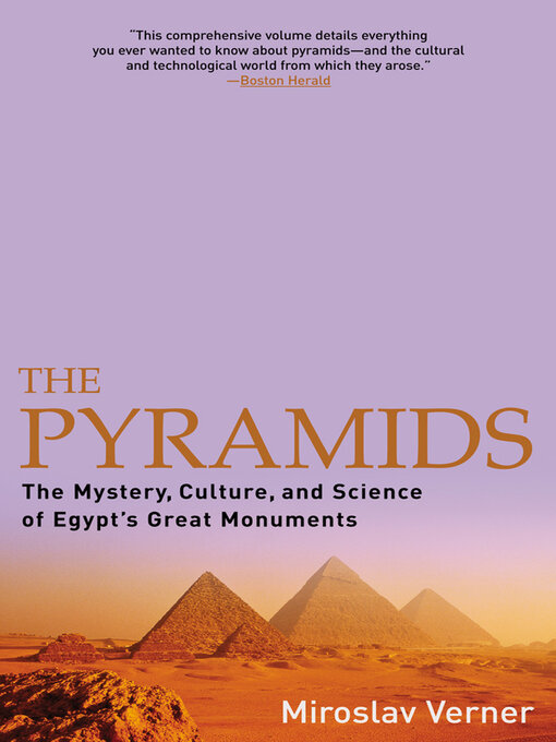 Title details for The Pyramids by Miroslav Verner - Wait list